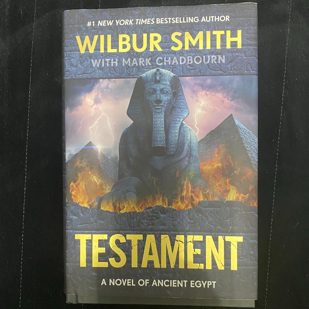 Testament, Hardcover by Smith, Wilbur; Chadbourn, Mark (CON) First Edition